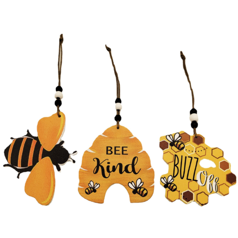 Bee Theme Gift | Wooden Bees